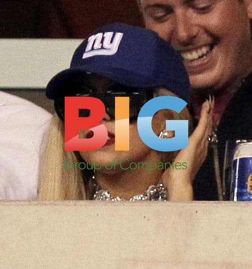 Lady Gaga at NFL Game