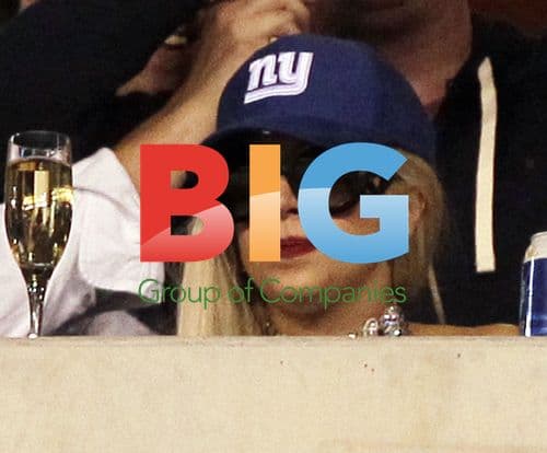 Lady Gaga at NFL Game