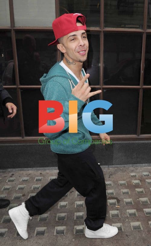Dappy Leaving Radio One Studios