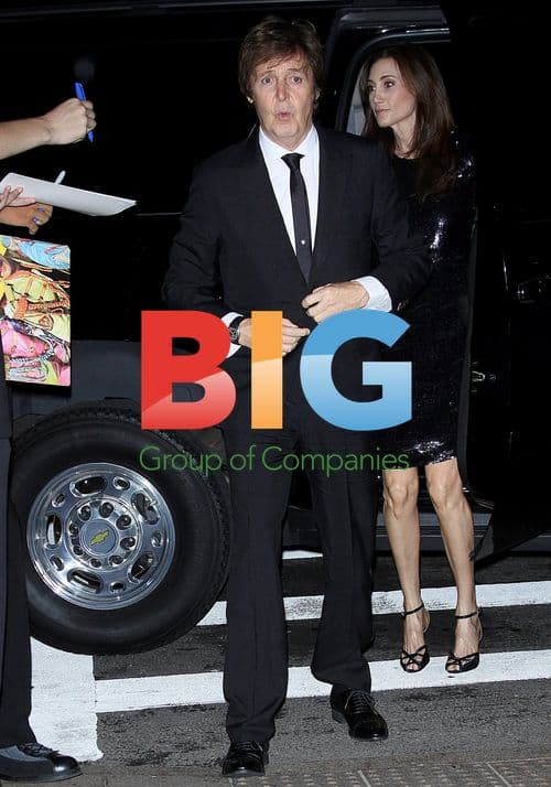 Paul McCartney and Nancy Shevell at NYC Ballet Gala