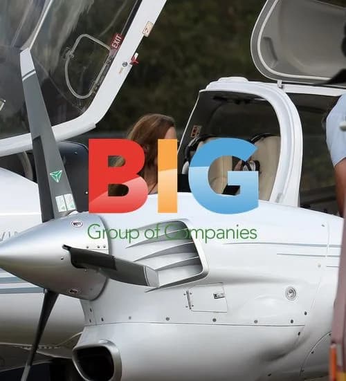 Angelina Jolie Takes Flying Lesson