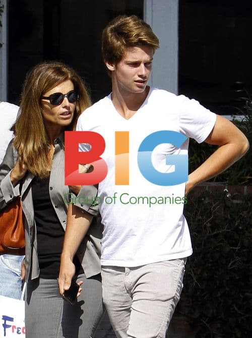 Arnold Schwarzenegger and Maria Shriver with son Patrick