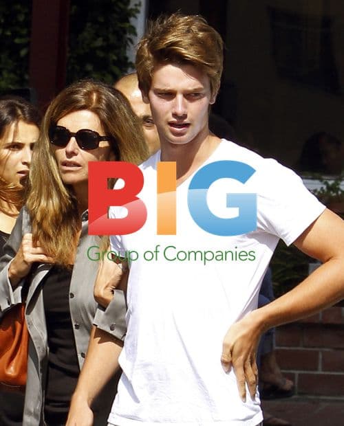 Arnold Schwarzenegger and Maria Shriver with son Patrick