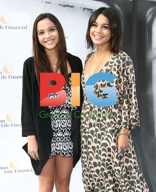 Vanessa & Stella Hudgens at IRIS Premiere