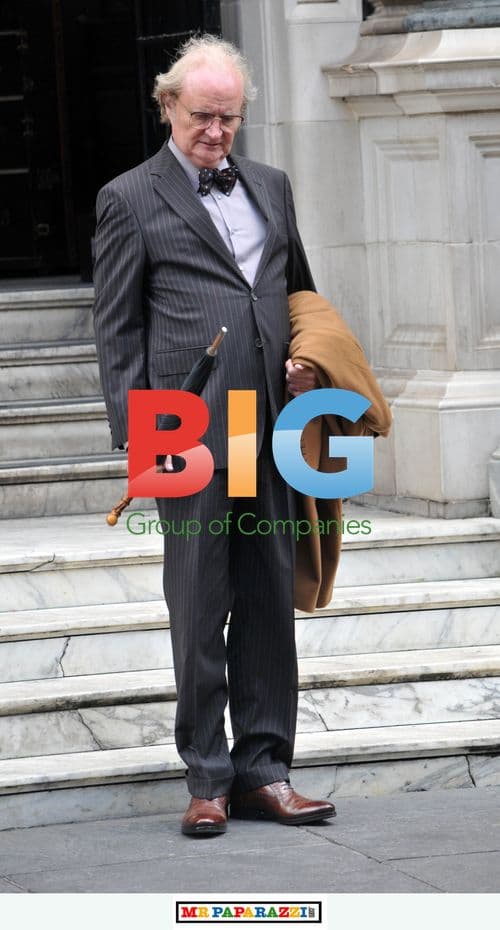 Jim Broadbent on set of Cloud Atlas