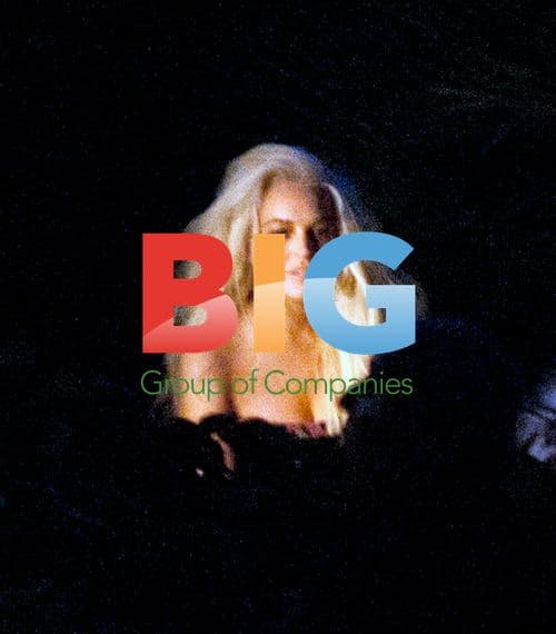 Lindsay Lohan on Set for Philipp Plein