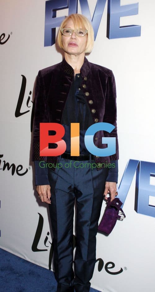 Ellen Barkin at Lifetime Five Premiere