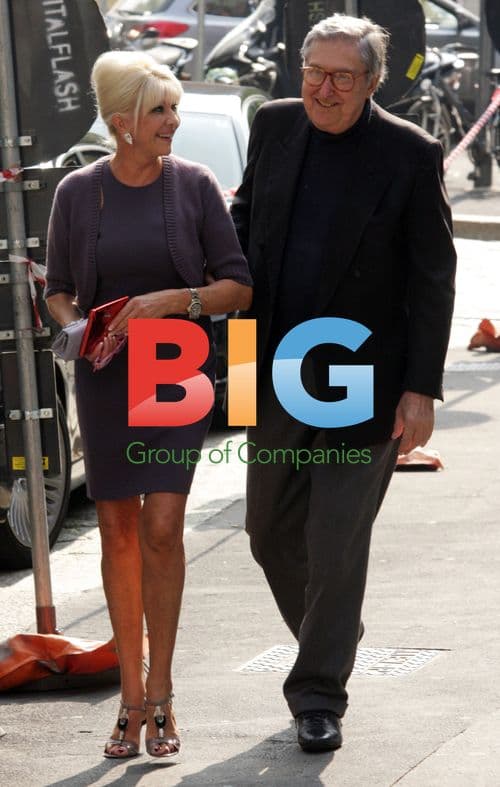 Ivana Trump and Massimo Gargia Lunch in Milan