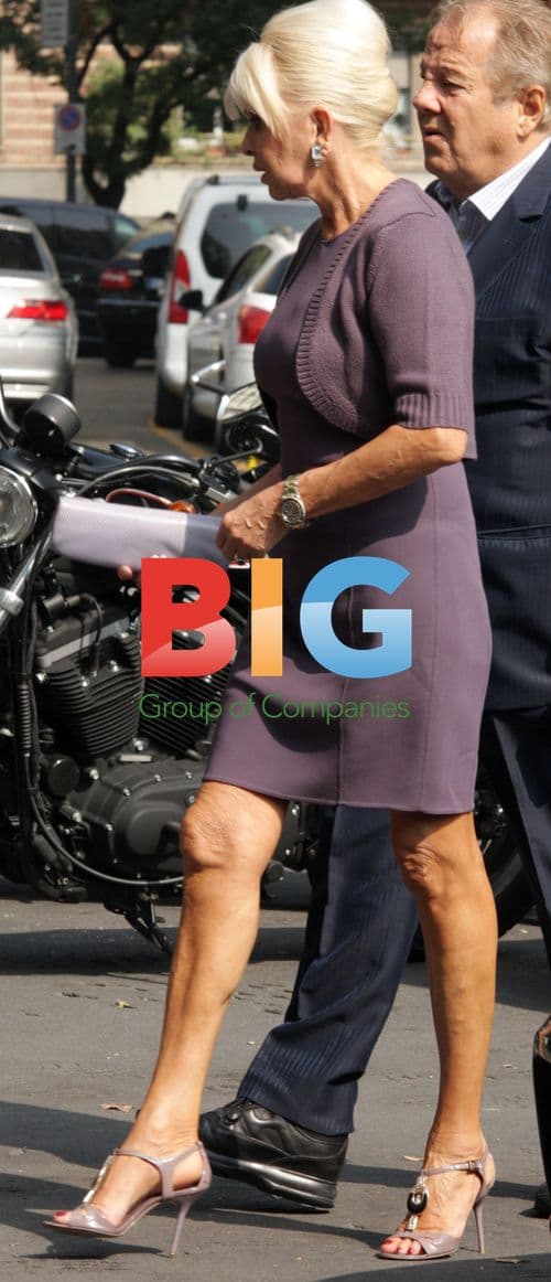 Ivana Trump Lunch in Milan