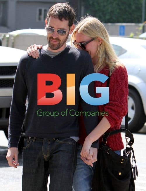 Kate Bosworth and Michael Polish leave Lemonade Cafe