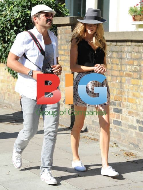 Florence Brudenell-Bruce on photo shoot