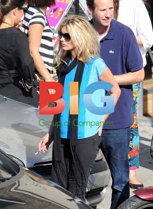 Kate Moss Shoots with Mario Testino