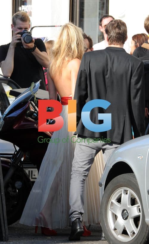 Kate Moss Models for Mario Testino in London