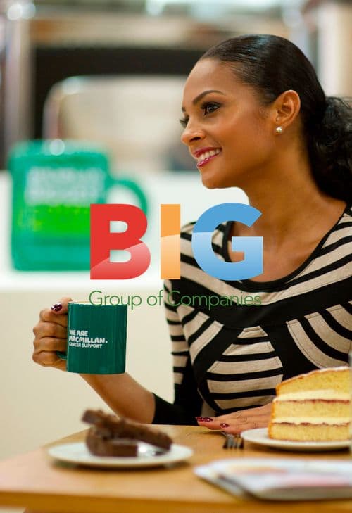 Alesha Dixon at Macmillan Coffee Morning
