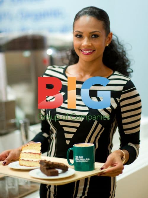 Alesha Dixon at Macmillan Coffee Morning