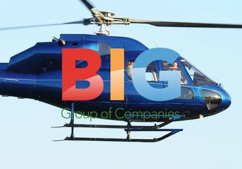 Brad Pitt Leaving by Helicopter
