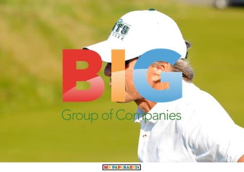 Michael Douglas Plays Golf in Scotland