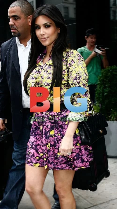 Kim Kardashian Leaves Hotel in NYC