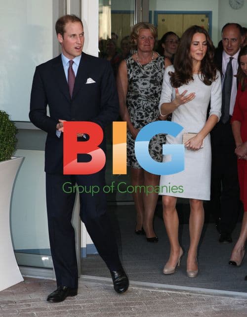 Duke and Duchess at Royal Marsden Opening