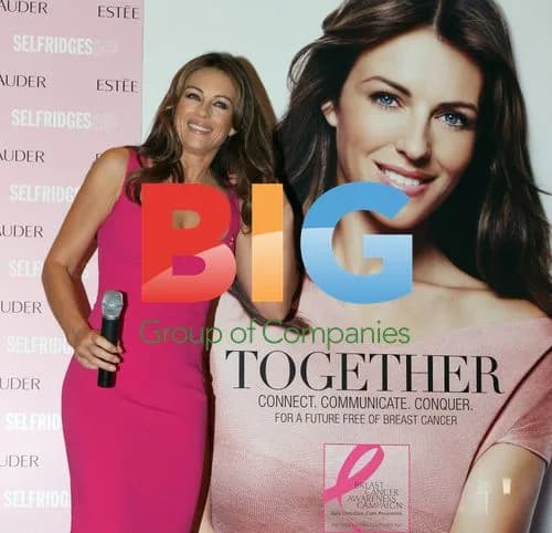 Elizabeth Hurley at Selfridges for Breast Cancer Awareness