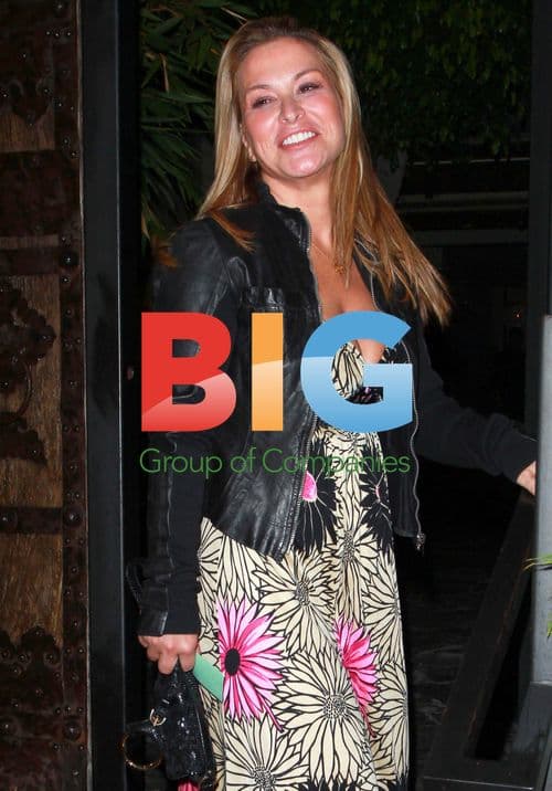 Anastacia Laughing at Koi Restaurant