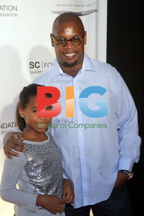 Andre Harrell and guest at 2011 Carnival