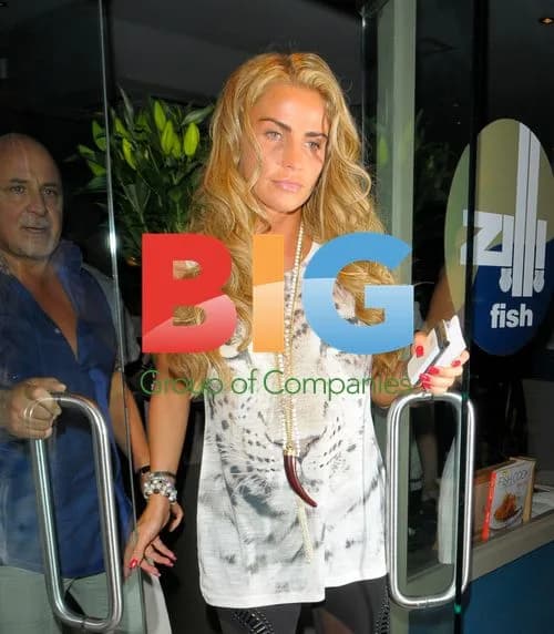 Katie Price and TOWIE Stars at Zilli Fish Soho