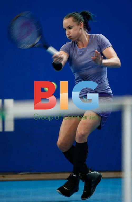 Bethanie Mattek-Sands training for Hopman Cup