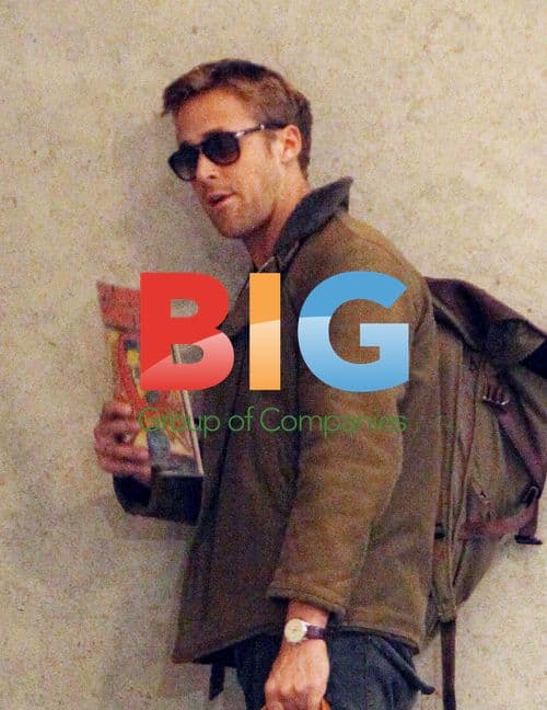 Ryan Gosling at Airport in NY