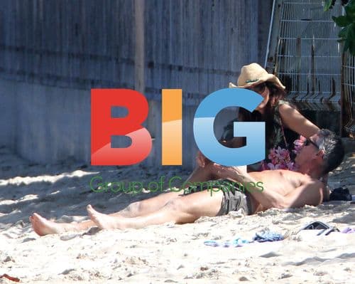 Gary and Danielle Lineker Beach