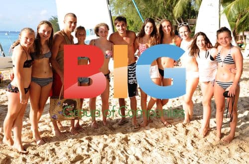 The Wanted's Max George and girlfriend Michelle Keegan in Barbados