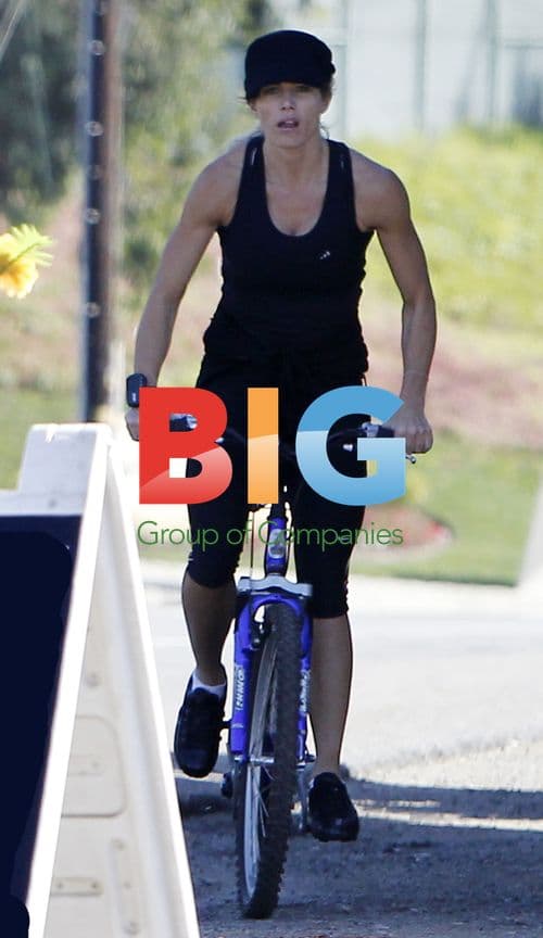 Alex Rodriguez and Torrie Wilson bike ride