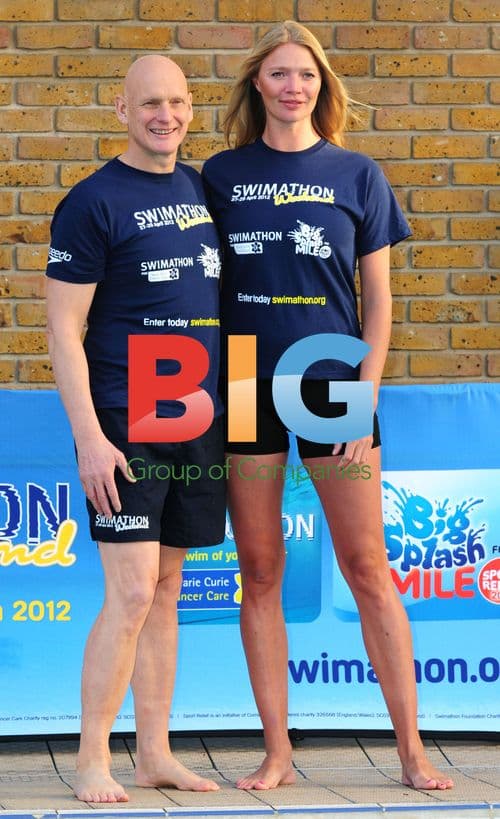 Jodie Kidd and Duncan Goodhew launch 2012 Swimathon