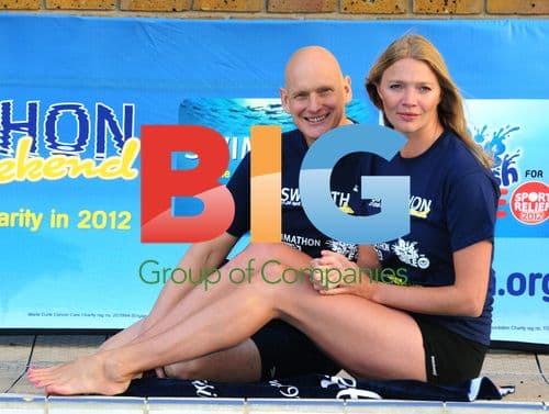 Jodie Kidd and Duncan Goodhew Swimathon Launch