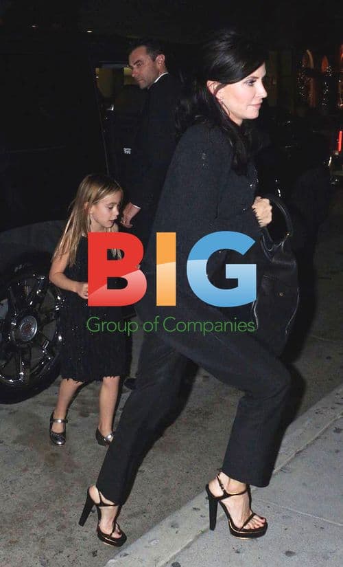 Courtney Cox and Coco Arquette at Sobriety Celebration