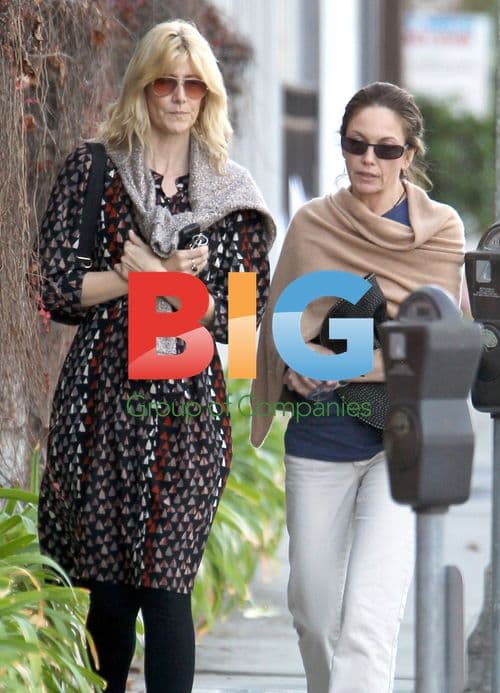 Laura Dern & Diane Lane Lunch in Brentwood