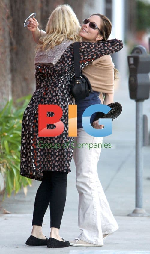 Laura Dern and Diane Lane Lunch in Brentwood