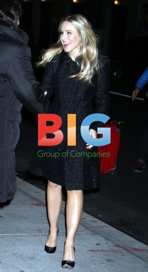 Kristen Bell at 'Late Show with David Letterman'