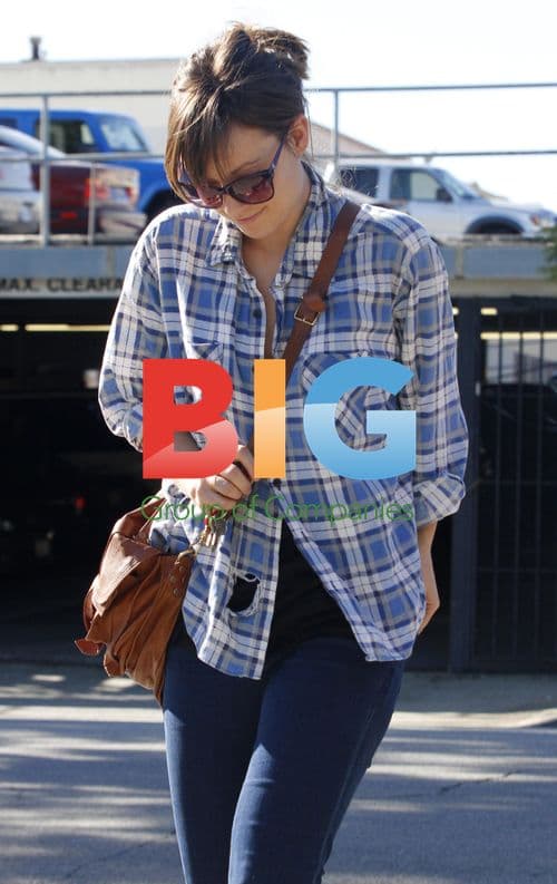 Olivia Wilde Leaves Beverly Hills Salon