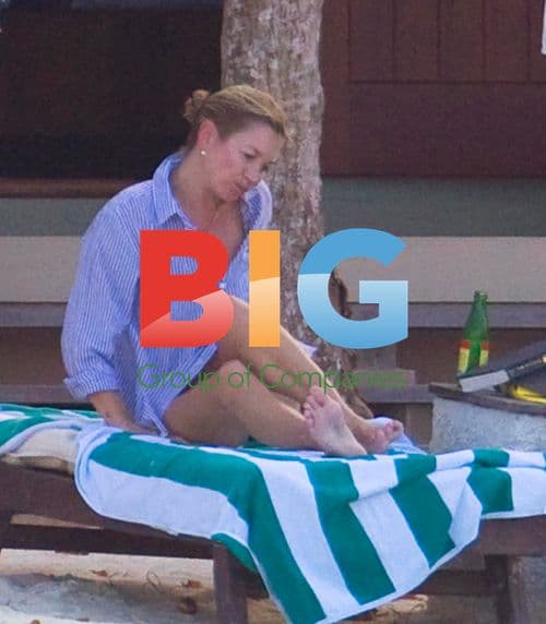 Kate Moss and Jamie Hince on Caribbean Holiday