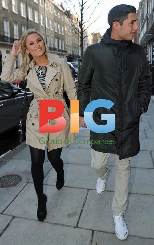 Sam Faiers and Boyfriend TJ in London
