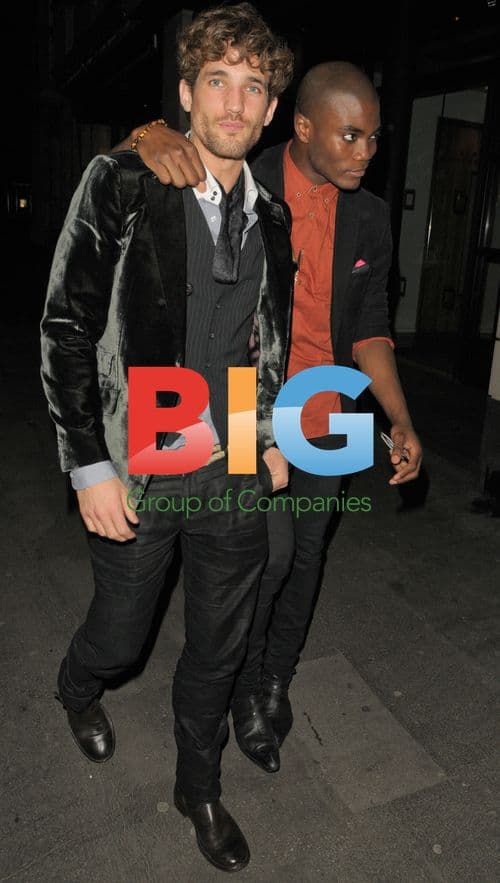 BB from 'Dirty Sexy Things' with friend in London