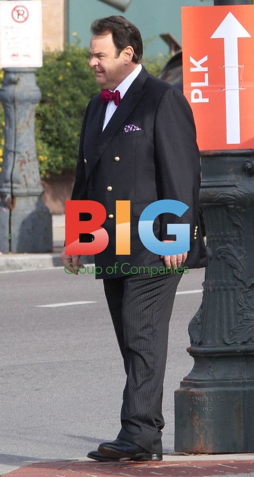 Dan Akroyd on Set of 'Dogfight'