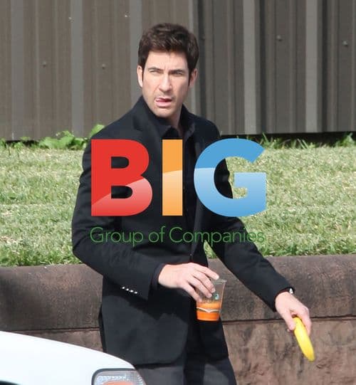 Dylan McDermott on set of 'Dogfight' in New Orleans