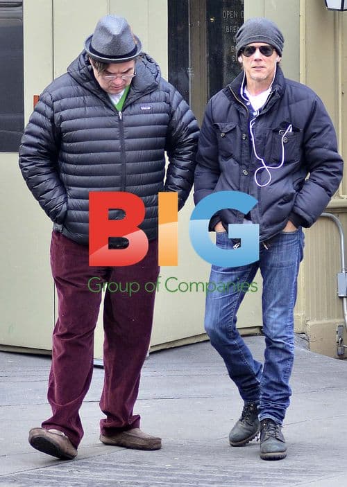 Kevin Bacon and Oliver Platt in NYC