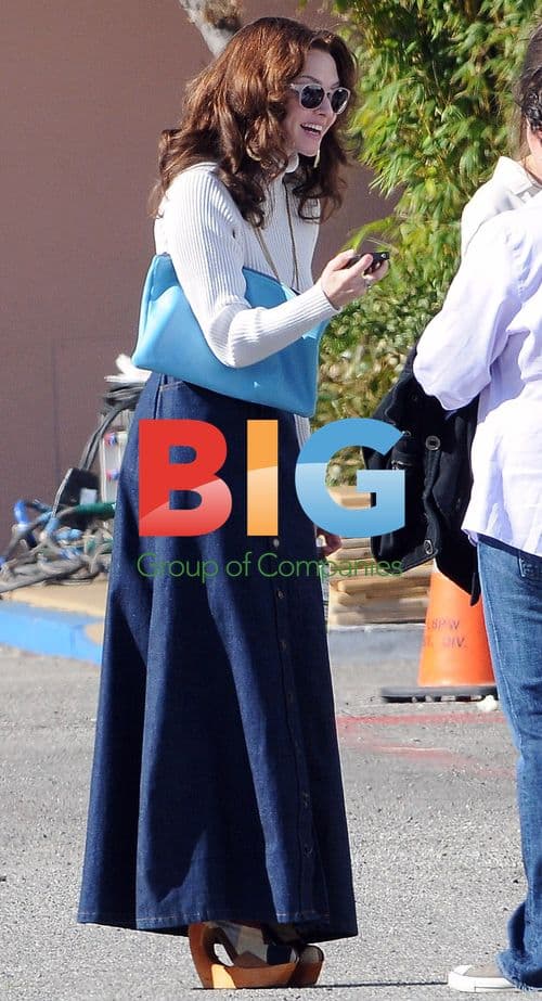 Amanda Seyfried filming 'Lovelace' in LA