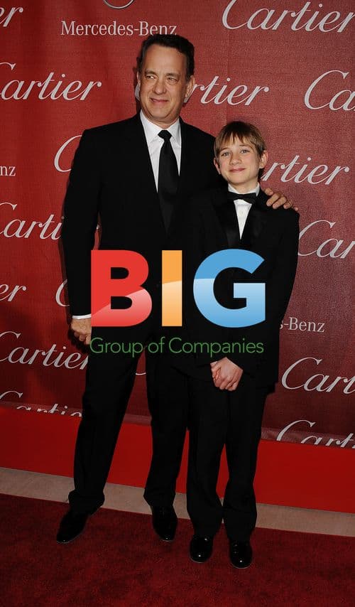 Tom Hanks and Thomas Horn at Palm Springs Film Festival