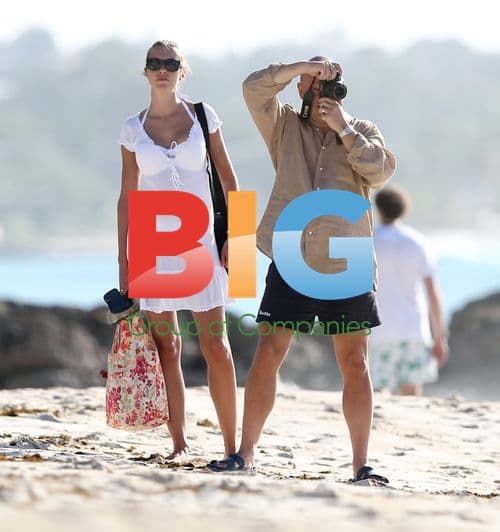 Gregg Wallace Photographs Wife Heidi Brown on Caribbean Vacation