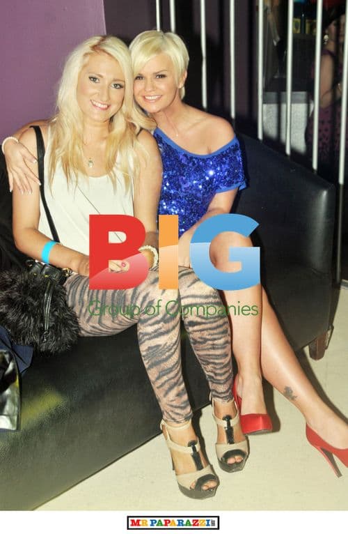 Kerry Katona at Sugar Sugar Nightclub