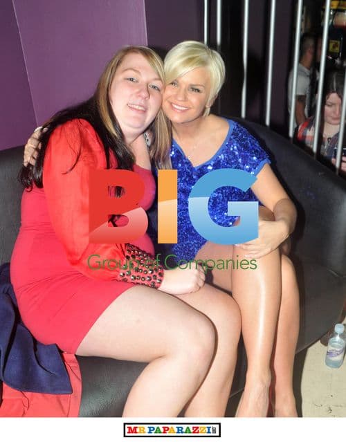 Kerry Katona Appears at Sugar Sugar Nightclub